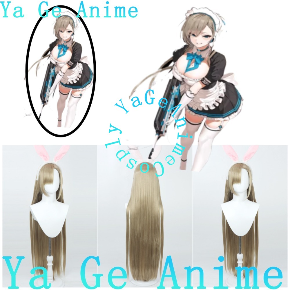 Gaming Accessories Korea - Mavi Arşiv Asuna Ichinose Cosplay Peruk