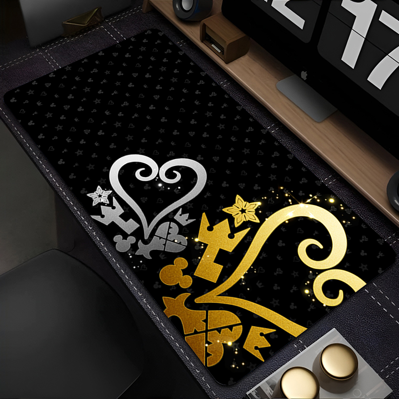 Gaming Accessories White - Siyah Beyaz Anime Masaüstü Mat Ofis