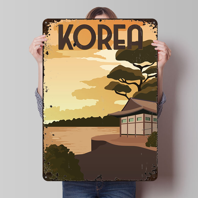 Gaming Accessories Korea - Kore Seyahat Baskılı Poster Özelleştirilmiş Duvar