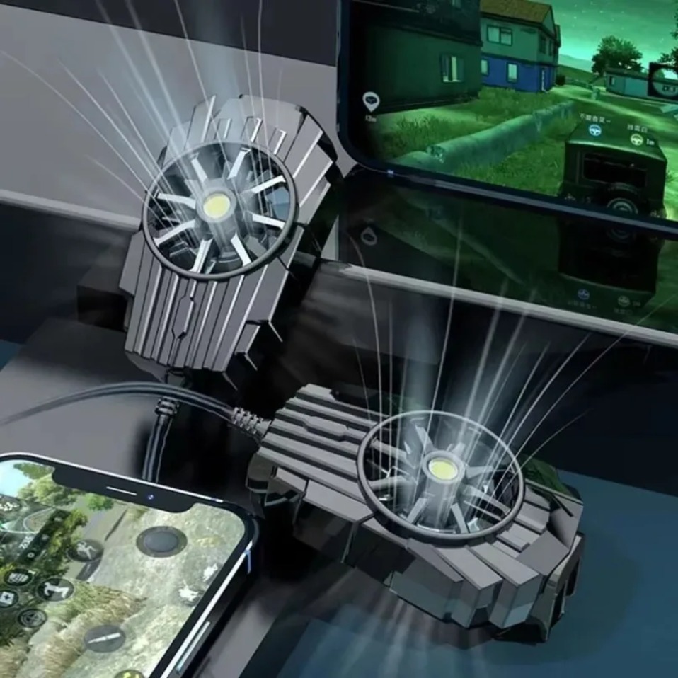 Gaming Accessories For Phone - Taşınabilir Arka Klipsli Soğutucu Mini Hava