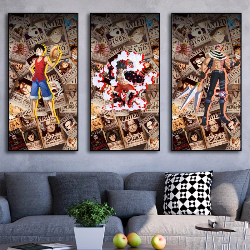 Gaming Accessories For Free Fire - One Piece Arananlar Posteri Duvar Dekoru