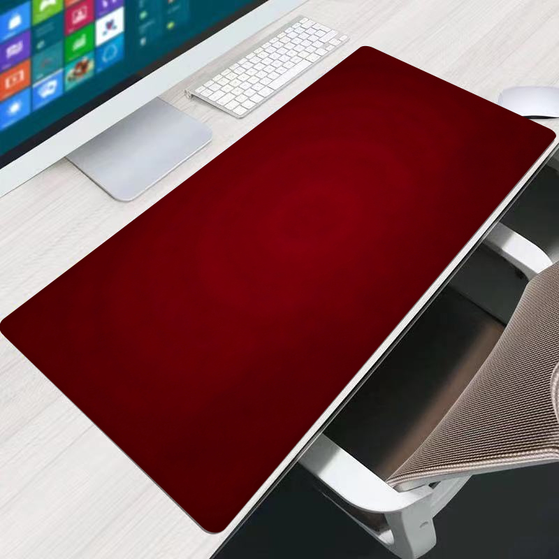 Gaming Accessories White - Kırmızı Mouse Pad Ofis Genişletilmiş Masa