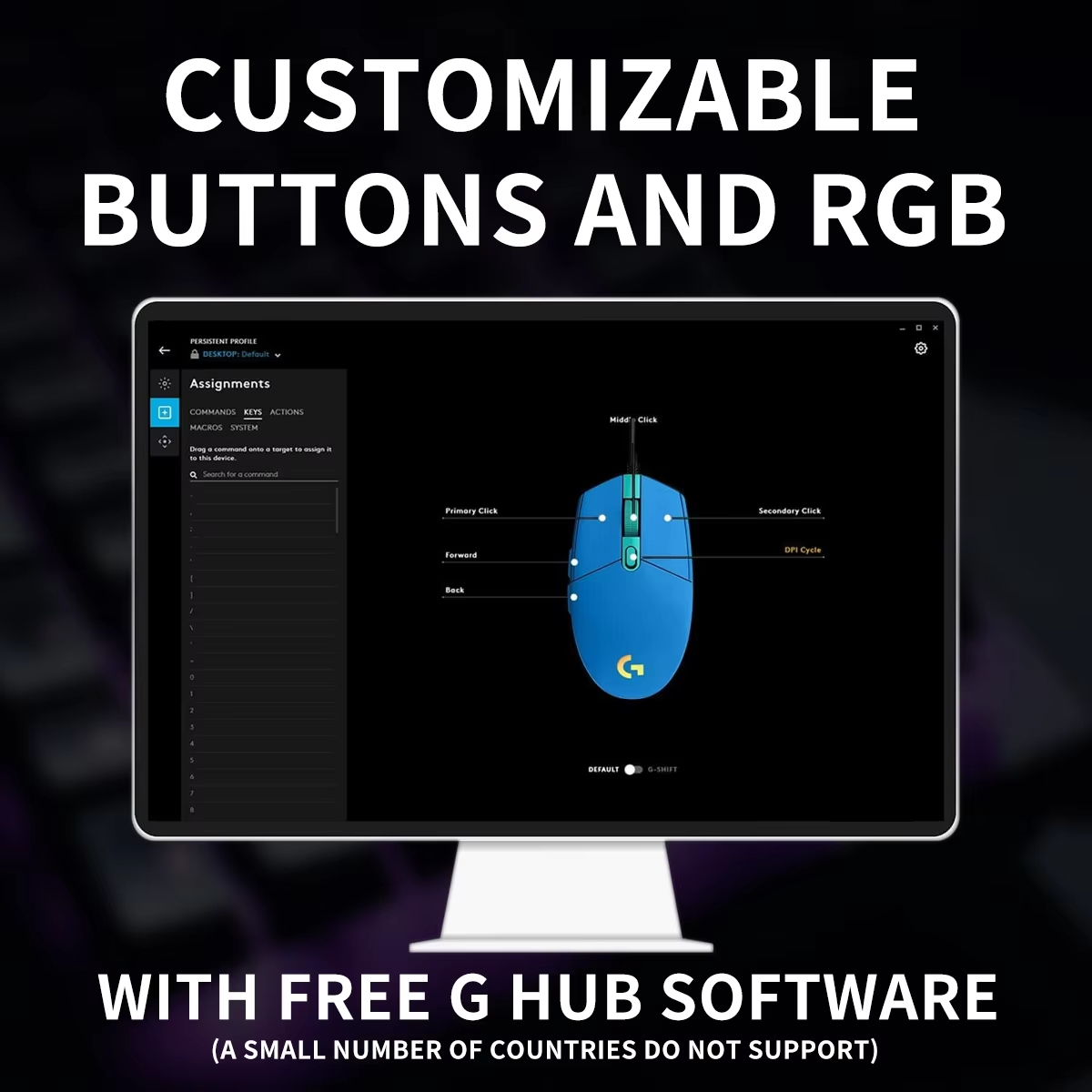 Logitech G203 RGB Oyun Mouse'u - Logitech Mouse G203 incelemesi ve fiyatı