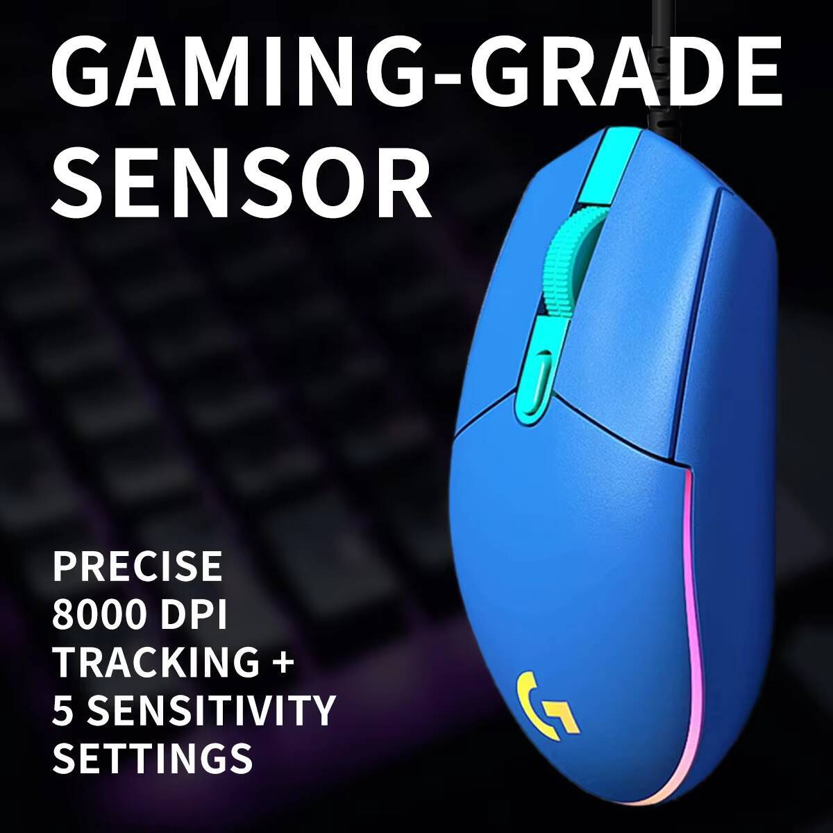 Logitech G203 LIGHTSYNC Oyun M - Logitech Mouse G203 incelemesi ve fiyatı