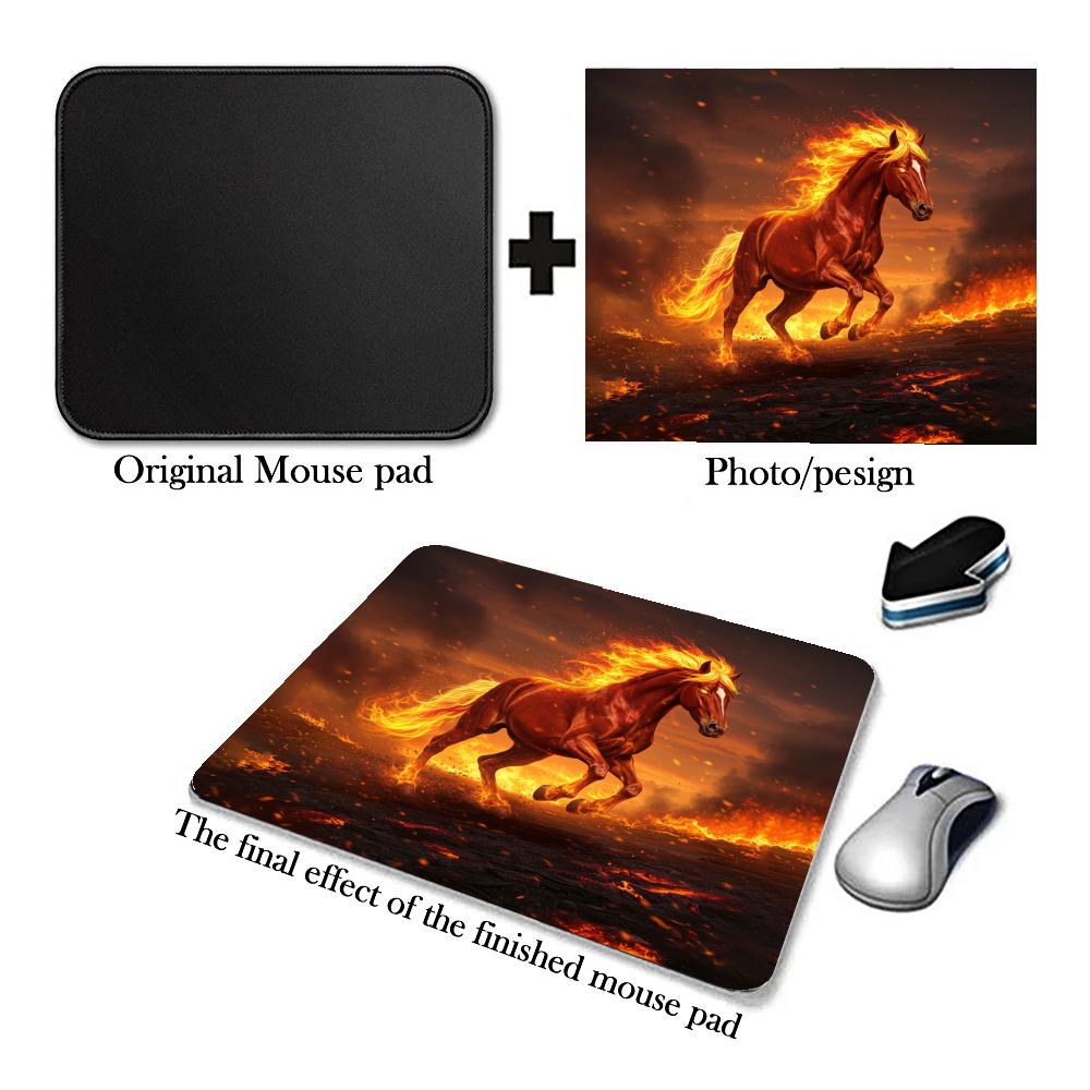 Yangın Atı Desenli Mouse Pad K - Gaming Accessories For Free Fire incelemesi ve fiyatı