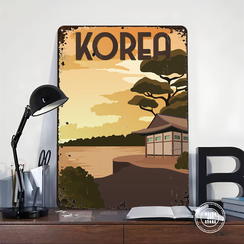 Kore Seyahat Baskılı Poster Öz - Gaming Accessories Korea incelemesi ve fiyatı
