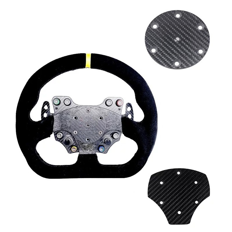 Sim Yarış Direksiyonu Karbon F - Gaming Accessories Logo incelemesi ve fiyatı