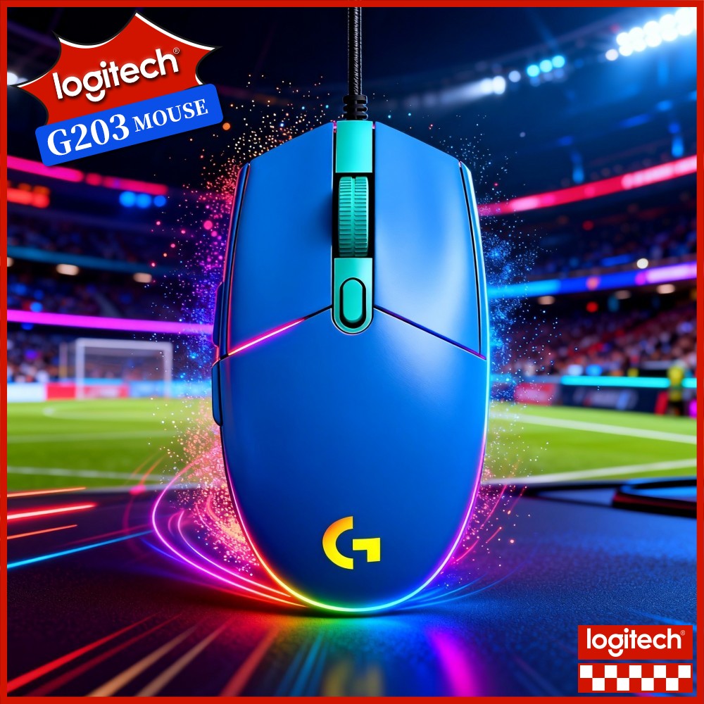 Logitech G203 Kablolu Oyun Mou - Logitech Mouse G203 incelemesi ve fiyatı