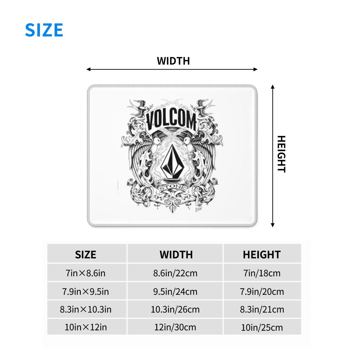 V-Volcom Logo Çok Boyutlu Mous - Gaming Accessories Logo incelemesi ve fiyatı