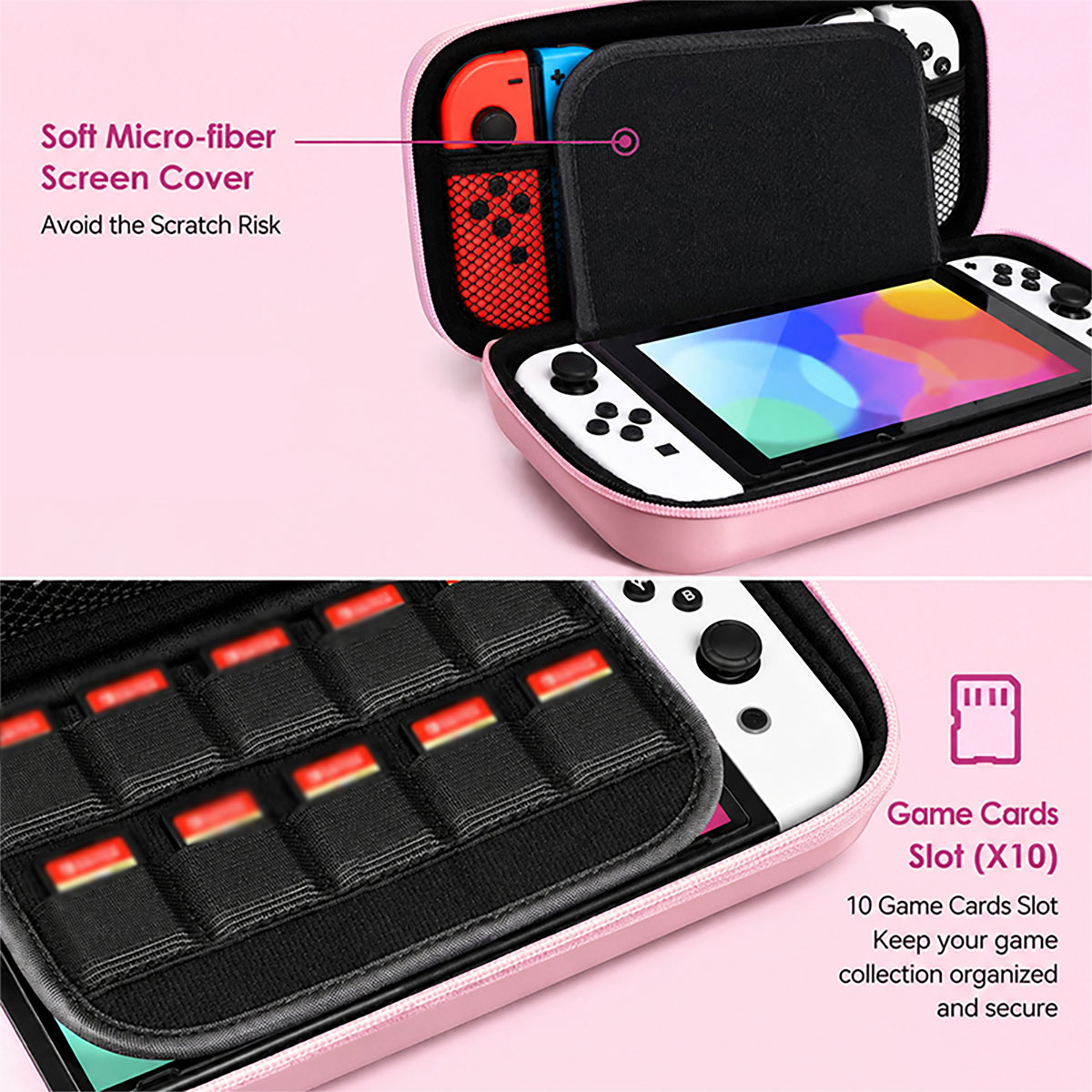 Macaron Renkli Sert Saklama Ça - Gaming Accessories Bag incelemesi ve fiyatı