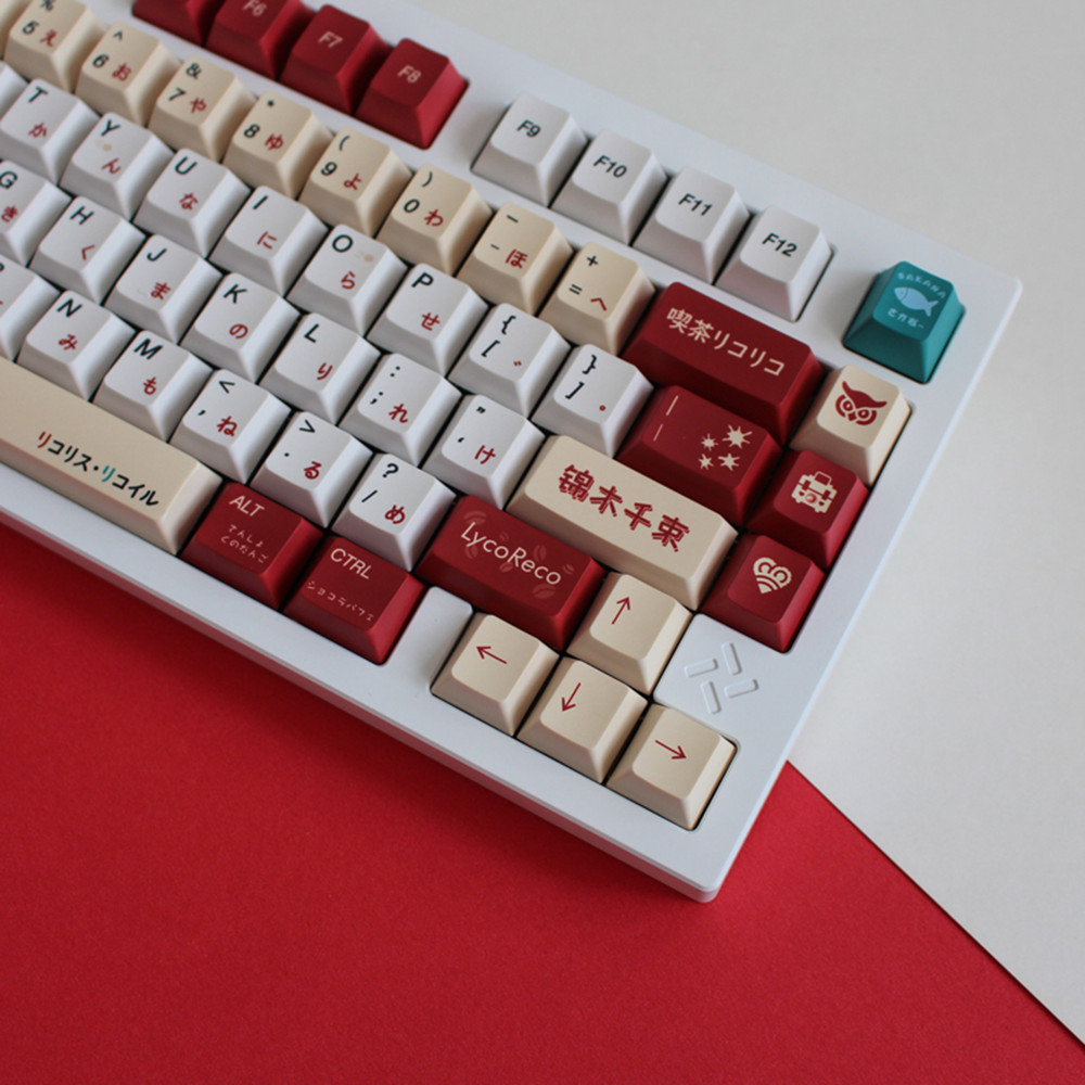 Lycoris Recoil Anime PBT Klavy - Gaming Accessories White incelemesi ve fiyatı